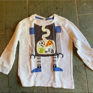 Crazy 8 4t Robot Shirt